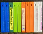 10 Colorful Retro VHS Tapes ~ RARE! Sesame Street, Rugrats, Barney, & More! READ