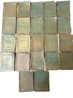 LITTLE LEATHER LIBRARY BOOK LOT OF 22 WITH Charles Dickens A CHRISTMAS CAROL