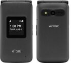 NEW KAZUNA eTalk F119 4G VoLTE (Verizon) Flip Phone GSM Unlocked Worldwide