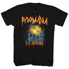 Def Leppard Pyromania Explosion Men's T Shirt Rock Band Album Cover Tour Merch