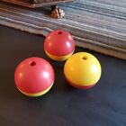 Lot of 3 Balls from KNex Big Ball Factory Play Set Great Condition K'Nex