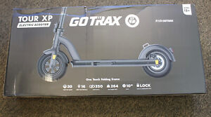 New GOTRAX Tour XP 350W Electric Scooter - Black - One Touch Folding Frame