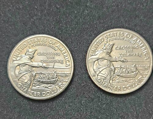 George Washington Quarter error coin Crossing the Delaware collectable 2021D ddo