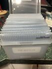 BIG LOT OF CLOSE TO MY HEART CLEAR ACRYLIC STAMPS & STORAGE BOX MY ACRYLICS NEW