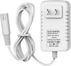 Replacement Charger Waterpik Water Flosser Series 5Ft White Power Cord YLA-03010