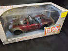 Jada 1965 SHELBY COBRA 427 S/C For Sale Maroon 1:24 Diecast '65 Mustang  NEW