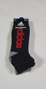 Adidas Men's Superlite Low Cut  Socks  Aeroready (6 Pairs) shoe SZ 6-12