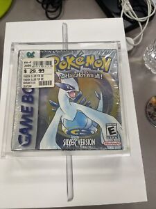 Authentic Pokemon Game Boy Color Silver Version Factory Sealed