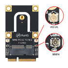 M.2 2230 Key A A+E to mini PCIE WiFi Bluetooth Adapter for Intel AX200 AX210Card