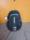 The North Face Recon Backpack 30L School Work Hiking Padded Laptop Black Teal