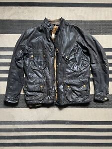 BARBOUR INTERNATIONAL WAX JACKET 44 WITH LINING