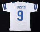 KaVontae Turpin Signed White Custom Autographed Football Jersey (PIA)
