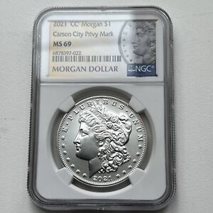 New Listing2021  Morgan Cc Carson City Dollar NGC MS69