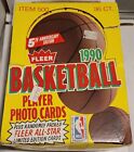 1990-91 Fleer Basketball Wax Box 36 Packs Unsearched
