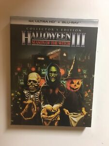 Halloween 3: Season of the Witch (4K UHD Blu-ray/Blu-ray) NEW w/hard slip box