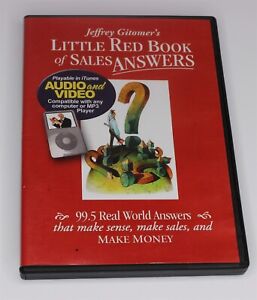 Jeffrey Gitomer's Little Red Book Of Sales Answers MP3 CD-ROM Audio and Video