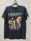Vintage Tour 2002 CREED Band T-shirt Gift For Fan Black All Size VC1546