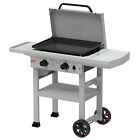 LoCo Cookers 2-Burner SmartTemp Griddle Outdoor Flat Top Propane Gas Grill, 26