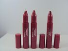 Mally Lip Crayon Barely Bloomed Full Size Highly Pigmented NEW LOT OF 3 - A54