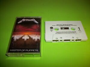 Master of Puppets by Metallica (Cassette tape) - TESTED  EX