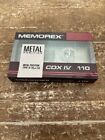 MEMOREX CDX IV 110 Metal Position (Type IV 70us EQ) New, Factory Sealed Cassette