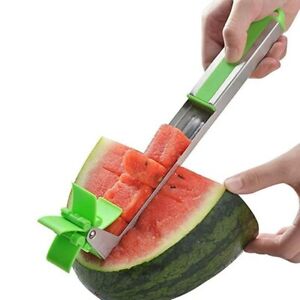 Watermelon Slicer Fruit Cutter Windmill Kitchen Utensils Gadgets Stainless Steel