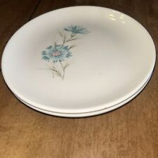 New Listing2 TAYLOR SMITH TAYLOR 1960’s BOUTONNIERE EVER YOURS  DESSERT BREAD PLATES 6.75