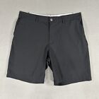 Adidas Ultimate 365 Golf Shorts Mens 36 Black Performance Stretch Chino Casual