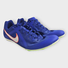 Nike Zoom Rival Multi Track Spikes Blue Mens size 10 DC8749-401 New with Spikes