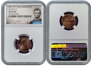 2019 W Lincoln Cent 1C Uncirculated NGC MS 69 RD
