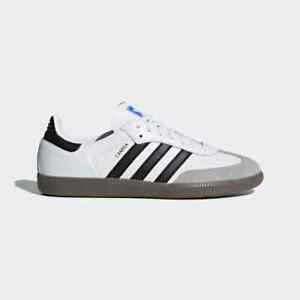 Adidas Samba OG Shoes Cloud White/Core Black/Clear Granite B75806 (mens base)