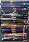 Lot of 29 BluRay Marvel Infinity Saga MCU Movies (12 w/Slipcovers) Phase 1-5