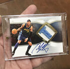 2007 Upper Deck HOF Carmelo Anthony Nuggets Exquisite Game Used Patch Auto Card