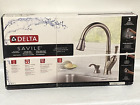 Delta Savile Kitchen Faucet Brushed Stainless Steel Pull Down 19949Z-SSSD-DST