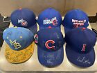 New Listing6 Chicago Cubs Hats Iowa Myrtle Beach 2 Game Used Signed