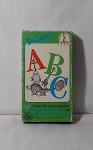 Vintage Dr. Seuss’s ABC 1989 Beginner Book Video VHS