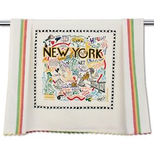 CATSTUDIO | NEW NIP New York City NYC Map Dish Hand Bar Towel Made In India