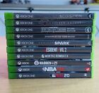 xbox video games lot 10