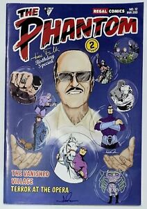 PHANTOM COMIC REGAL INDIA #12 Lee falk Birthday Special Signed by Cover artist