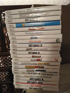 Wii Games with Manuals - Most are Mint!