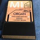 korg m1 memory card mpc-09. ORGAN. TESTED AND WORKING!!!