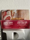 New ListingBath & Body Works Coupons 20% Off and Full-Size Body Care Gift Expires 6/2/2024