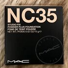 NEW! MAC Studio Fix Powder Plus Foundation - Full Size - NC35