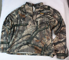 Under Armour Mossy Oak Treestand 3XL Camo Quarter Zip Jacket Sweater Fleece