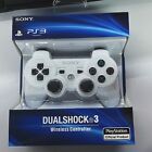 For Sony PlayStation 3 PS3 DualShock 3 Controller White Genuine Game Consle OEM