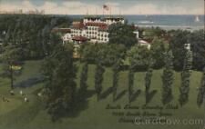 Chicago,IL South Shore Country Club Teich Cook County Illinois Linen Postcard