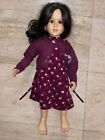 New Listing1997 My Twinn Doll long Dark Brown Hair, Brown Eyes 23” original sweater dress