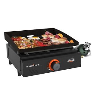 Adventure Ready Single Burner 17” Tabletop Griddle with Non Slip Feet