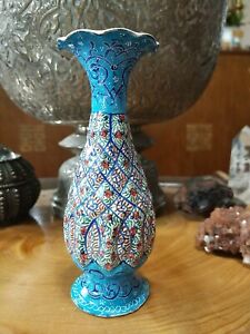 Handcrafted hand-painted Persian enamel 6