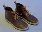 Vans Vault x Horween x Taka Hayashi Brown Leather Oxford Toe Cap LX Shoes Boots